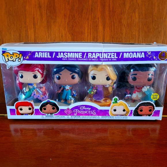 Brand New in box- Funko pop Disney princesses set - Picture 1 of 5